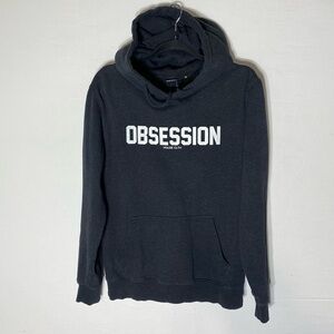 House Brand Dark Grey Obsession House CLTH Hoodie L